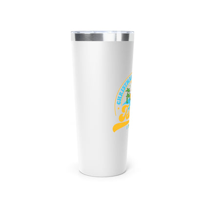 Tumbler - "Christmas Is Better On The Islands" 22oz Copper Vacuum Insulated Tumbler
