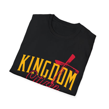 Kingdom Citizen Unisex Softstyle T-Shirt - Faith-Inspired Graphic Tee