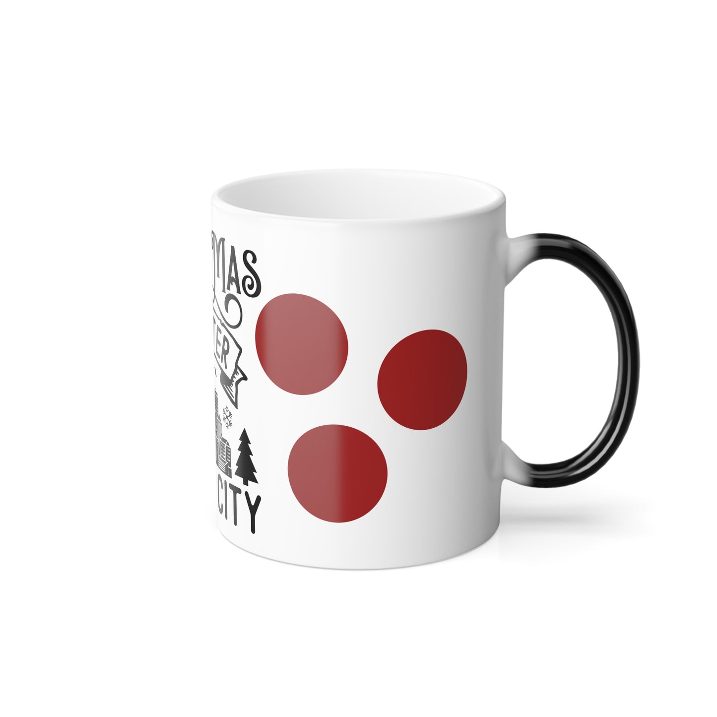 Color Morphing Mug — "Christmas Is Better in the City" 11oz