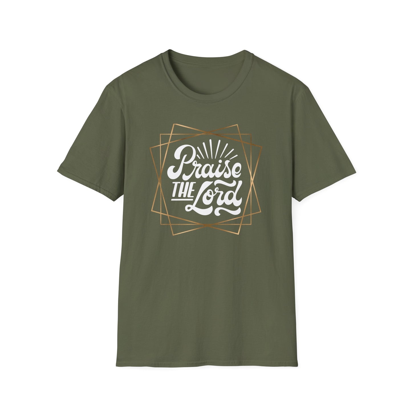 Praise the Lord Unisex Softstyle T-Shirt - Faith-Inspired Apparel for Everyday Wear