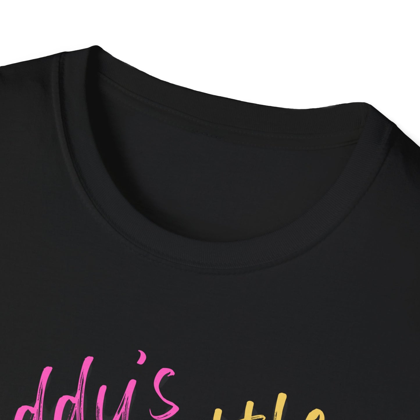 Daddy's Little Girl Unisex Softstyle T-Shirt - Cute Gift for Dads & Daughters