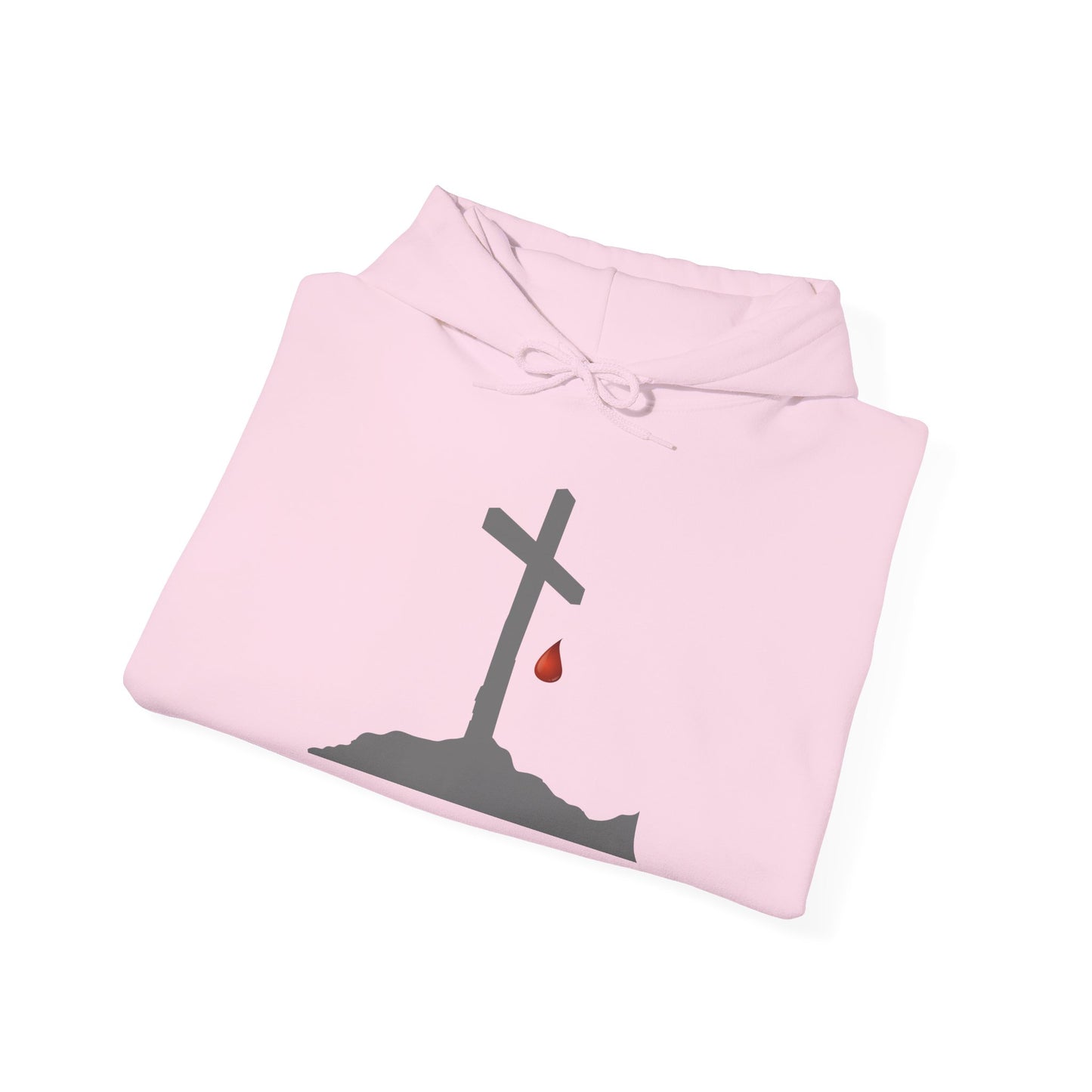 Faith-Inspired Unisex Hoodie with Cross Design