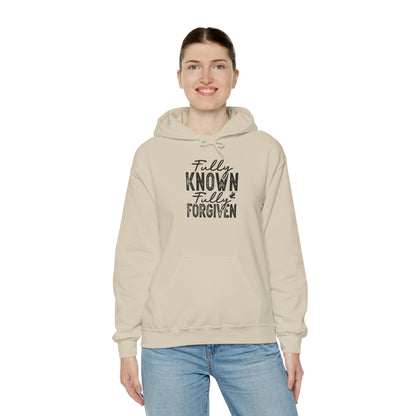 Fully Known & Forgiven Hoodie - Unisex Heavy Blend Sweatshirt
