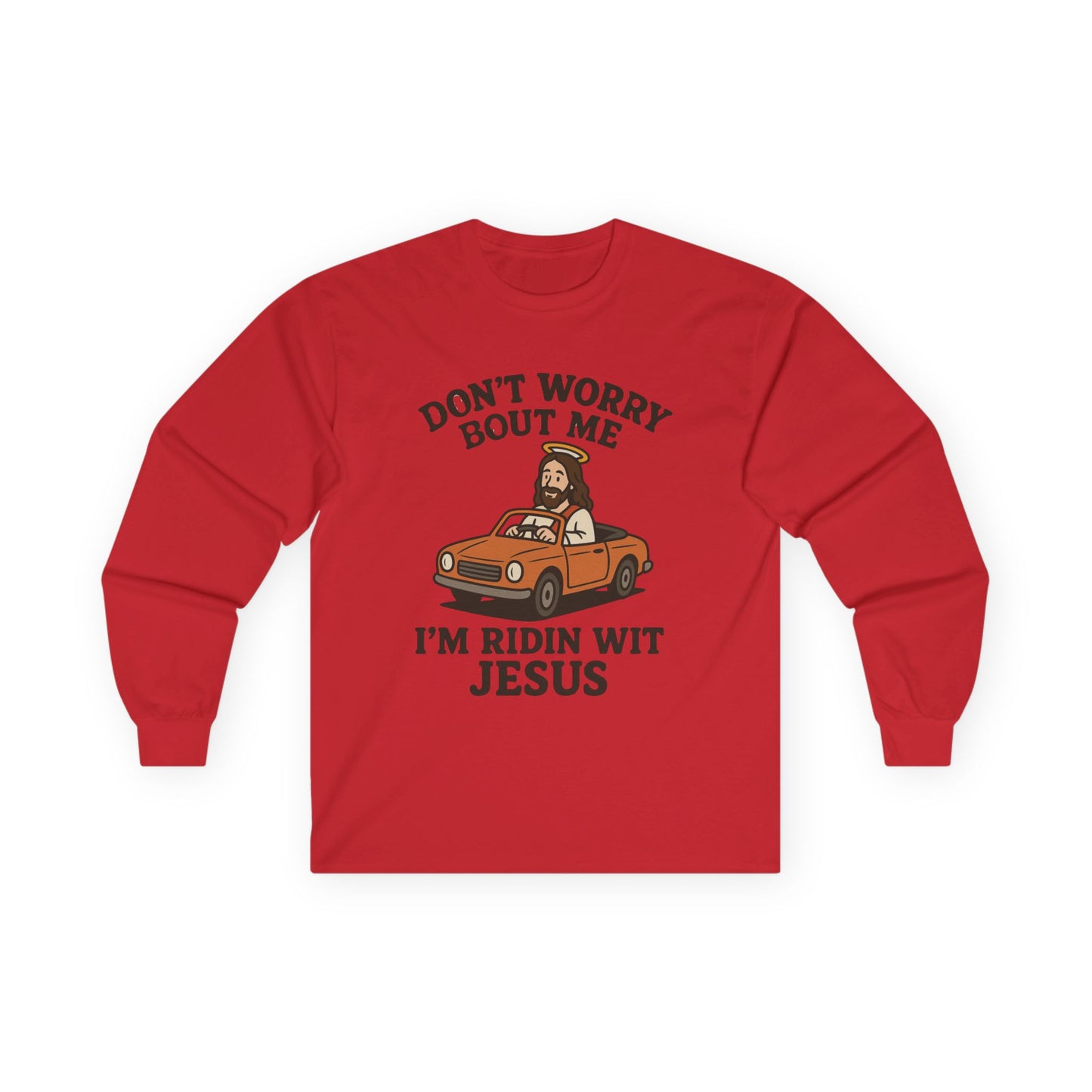 Ridin' Wit Jesus Long Sleeve Tee