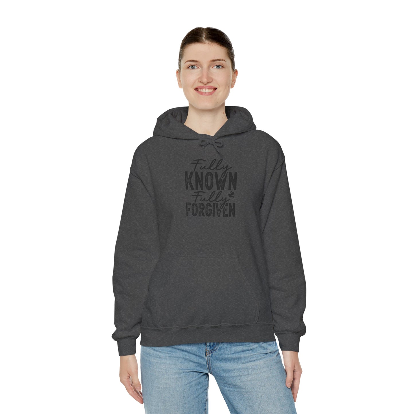Fully Known & Forgiven Hoodie - Unisex Heavy Blend Sweatshirt