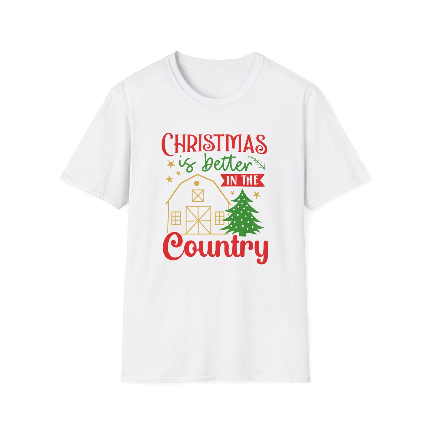 Christmas Is Better in the Country T-Shirt