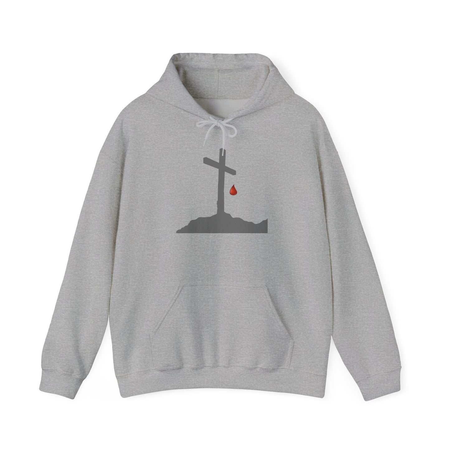 Faith-Inspired Unisex Hoodie with Cross Design