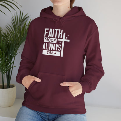 Faith Mode Hooded Sweatshirt - Unisex Heavy Blend™