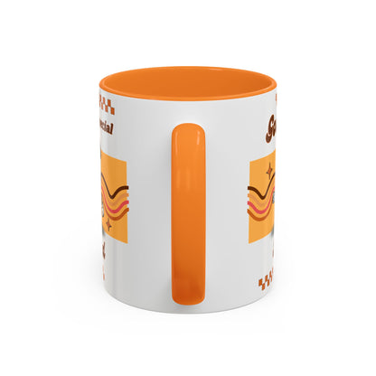 Colorful Coffee Mug with God's Special Blend Design, Unique Gift for Coffee Lovers, Fun Kitchenware, Retro Style Mug, Creative Collectible