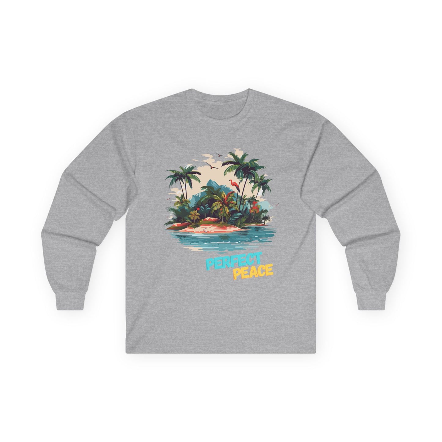 Perfect Peace Long Sleeve Tee for Relaxation Lovers