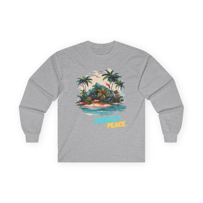 Perfect Peace Long Sleeve Tee for Relaxation Lovers