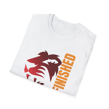 Unisex Softstyle T-Shirt - 'It Is Finished' Motivational Tee for Inspiration and Faith