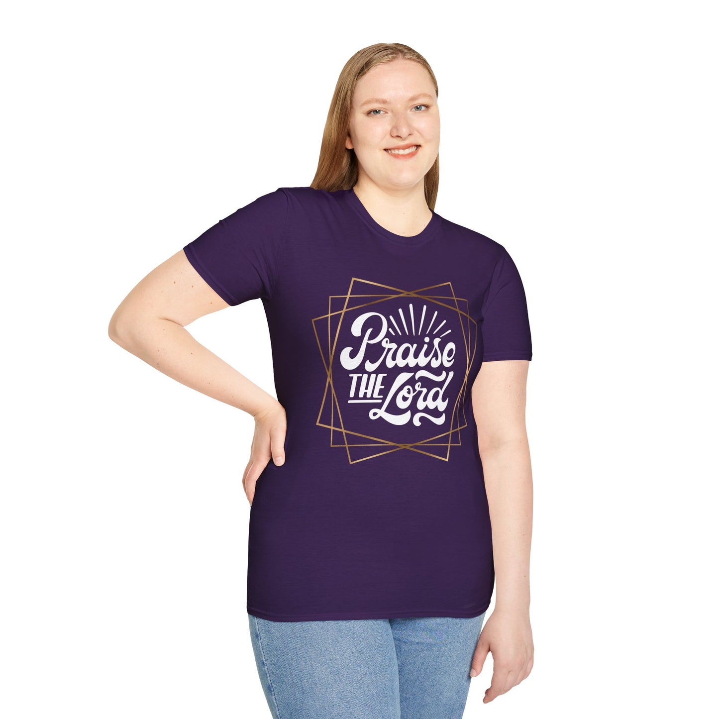 Praise the Lord Unisex Softstyle T-Shirt - Faith-Inspired Apparel for Everyday Wear