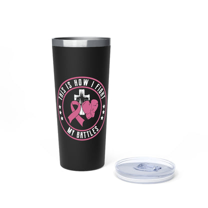 Breast Cancer Awareness Tumbler - 22oz Insulated Travel Mug