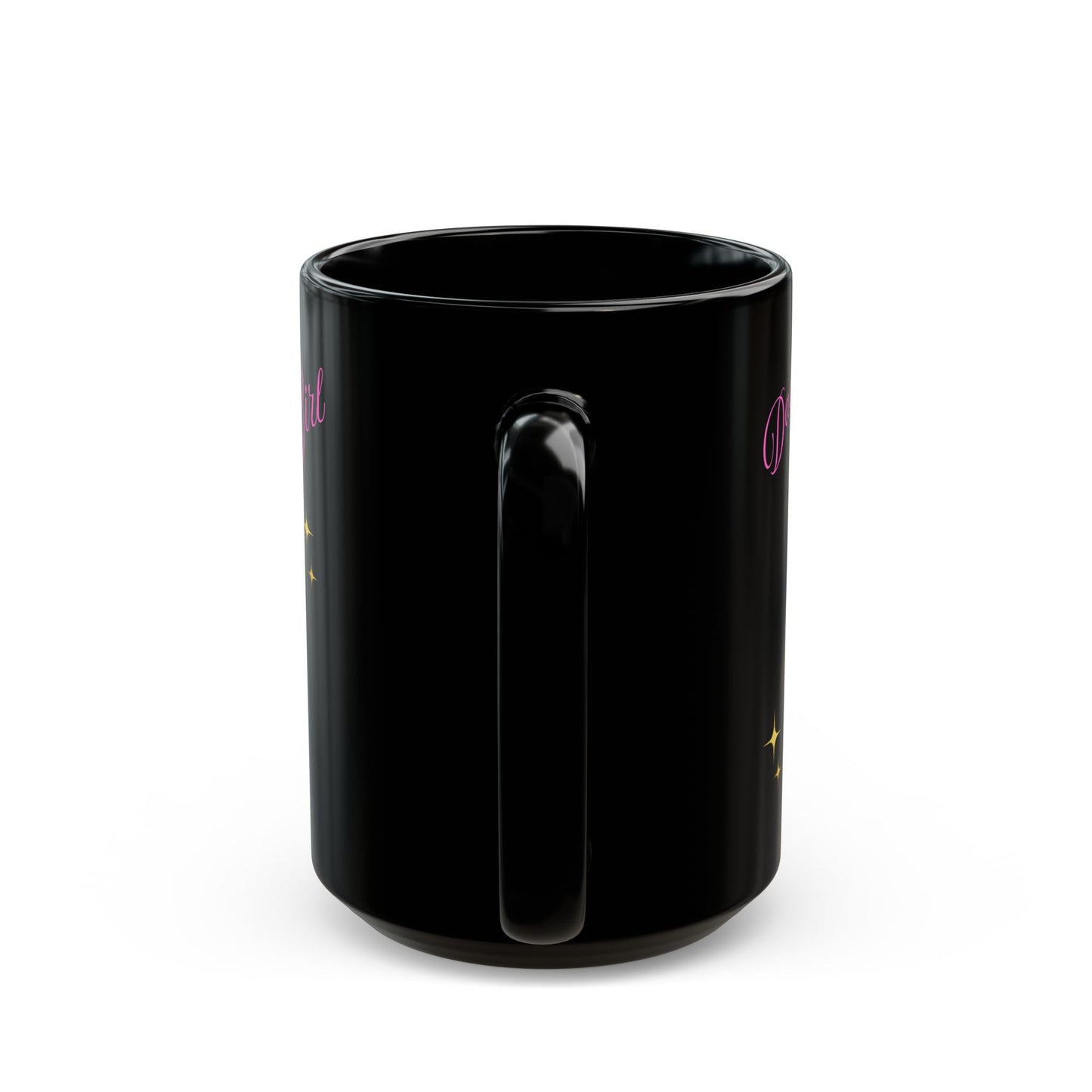 Personalized Daddy's Little Girl Black Mug - Perfect Gift for Dads and Daughters