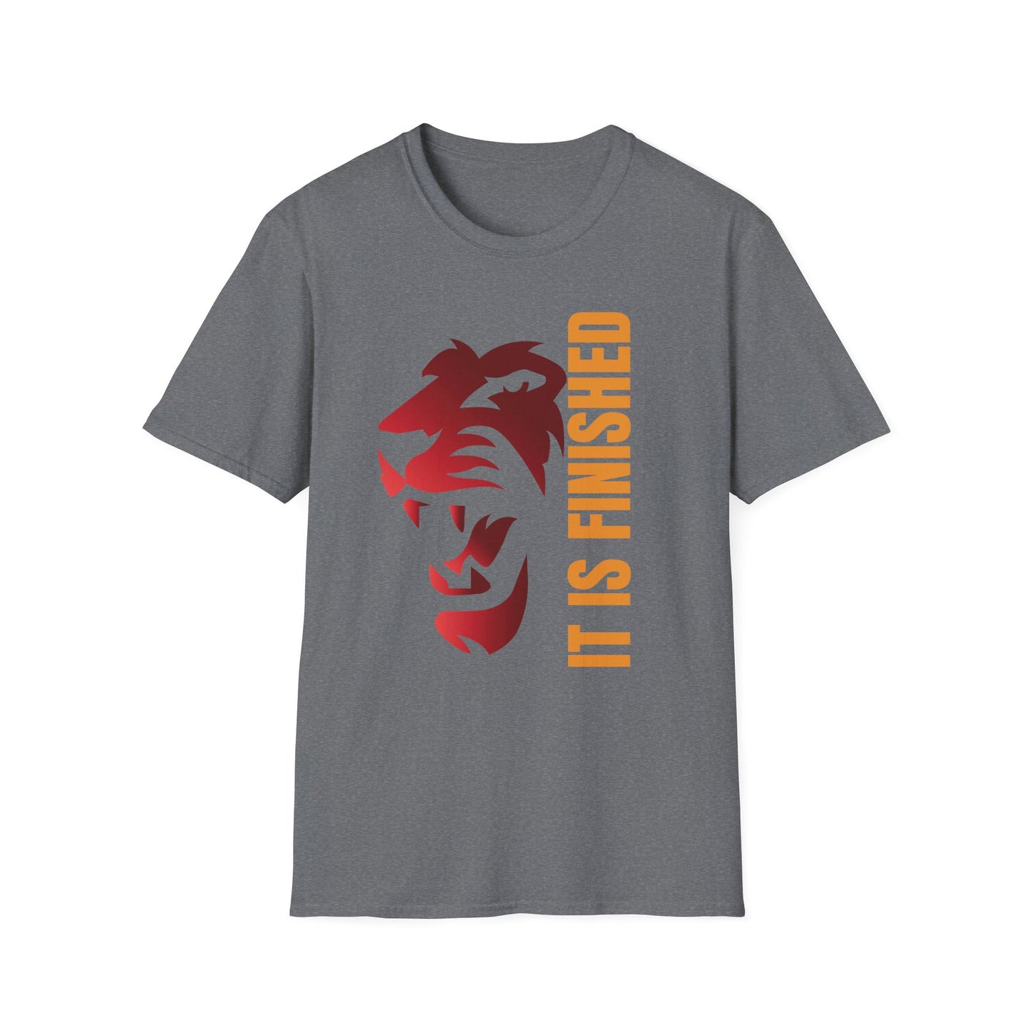 Unisex Softstyle T-Shirt - 'It Is Finished' Motivational Tee for Inspiration and Faith