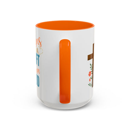 Inspirational Coffee Mug for Moms - 'Moms Are A Gift From God' Design