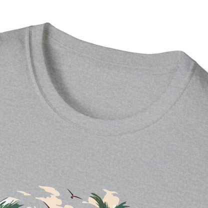 Tropical Peace T-Shirt, Casual Tee, Summer Vibes Shirt, Relaxing Island Top, Perfect for Vacations, Gifts for Beach Lovers