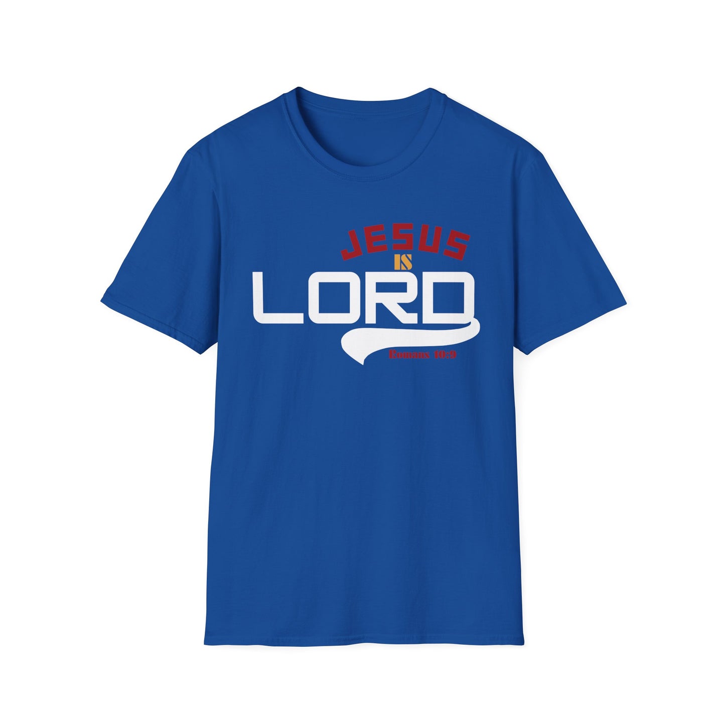 Inspirational Jesus is Lord T-Shirt | Unisex Softstyle Tee for Faith & Fellowship