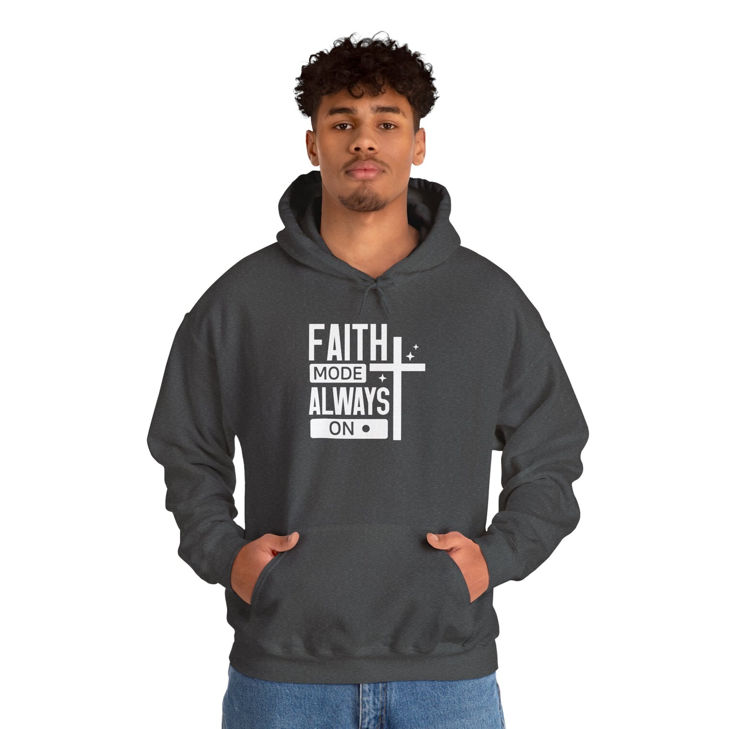 Faith Mode Hooded Sweatshirt - Unisex Heavy Blend™