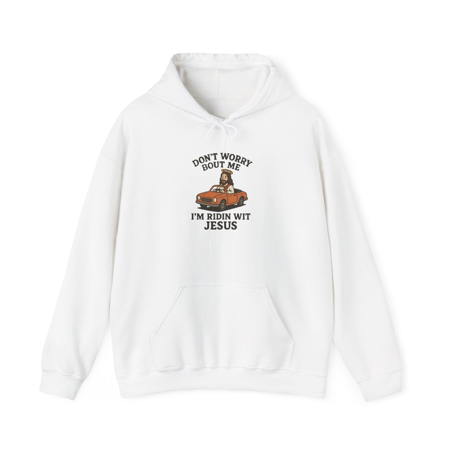 Ridin' Wit Jesus Hooded Sweatshirt