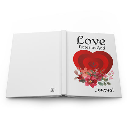 Love Notes to God Hardcover Journal — Christian Faith Prayer & Gratitude Diary