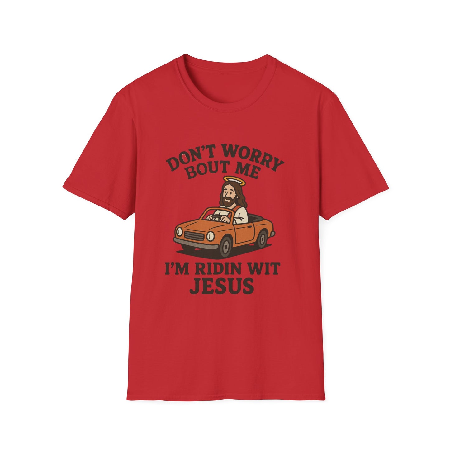 Ridin' Wit Jesus Unisex Softstyle T-Shirt