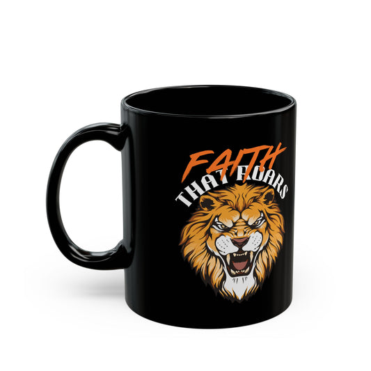 Faith That Roars -Bold Lion Design, Perfect for Inspiration and Motivation