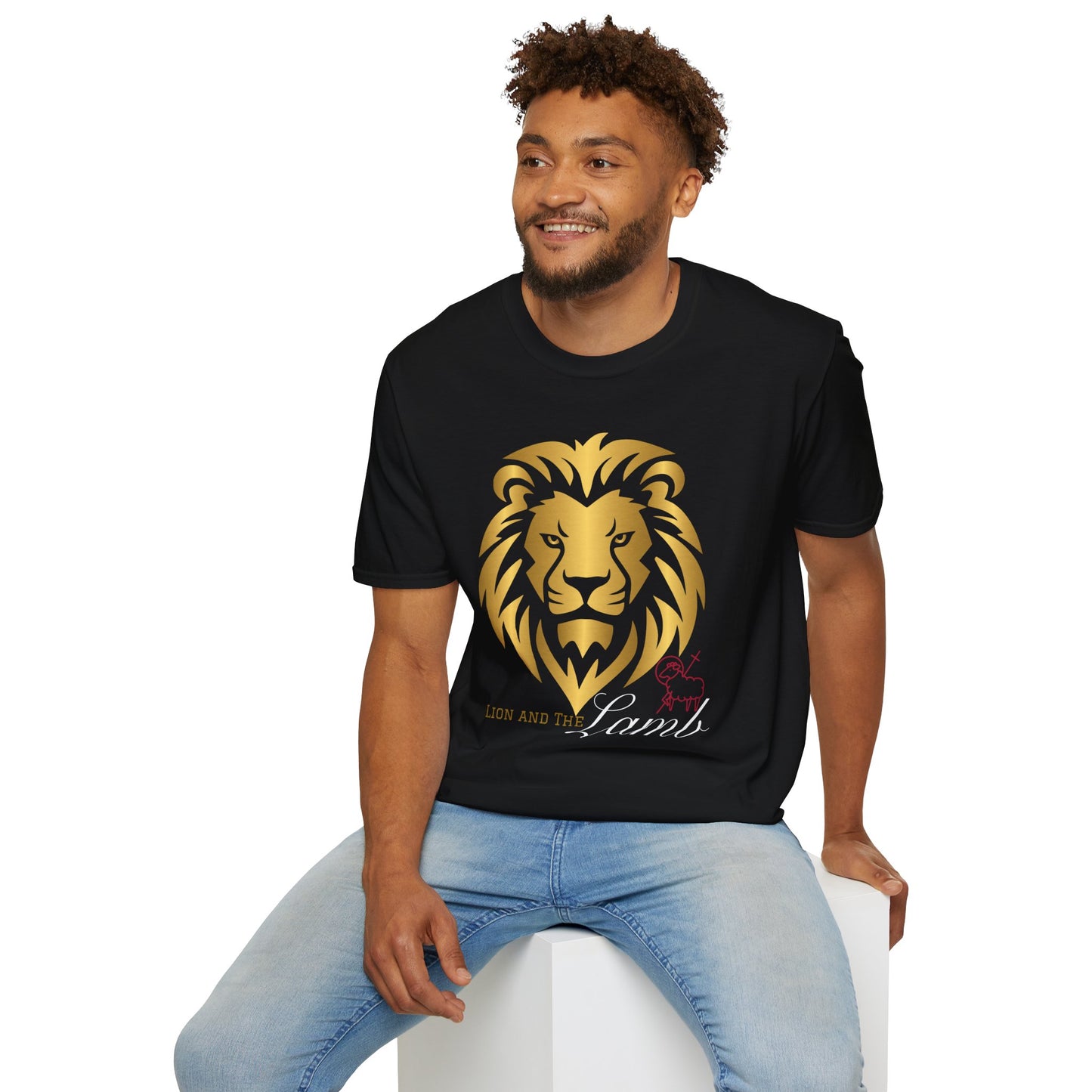 Bold Lion Graphic Unisex T-Shirt - Fierce Style for Animal Lovers