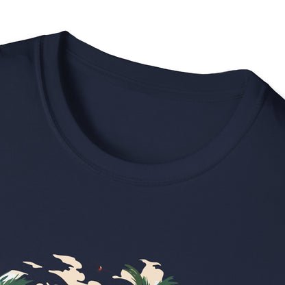 Tropical Peace T-Shirt, Casual Tee, Summer Vibes Shirt, Relaxing Island Top, Perfect for Vacations, Gifts for Beach Lovers