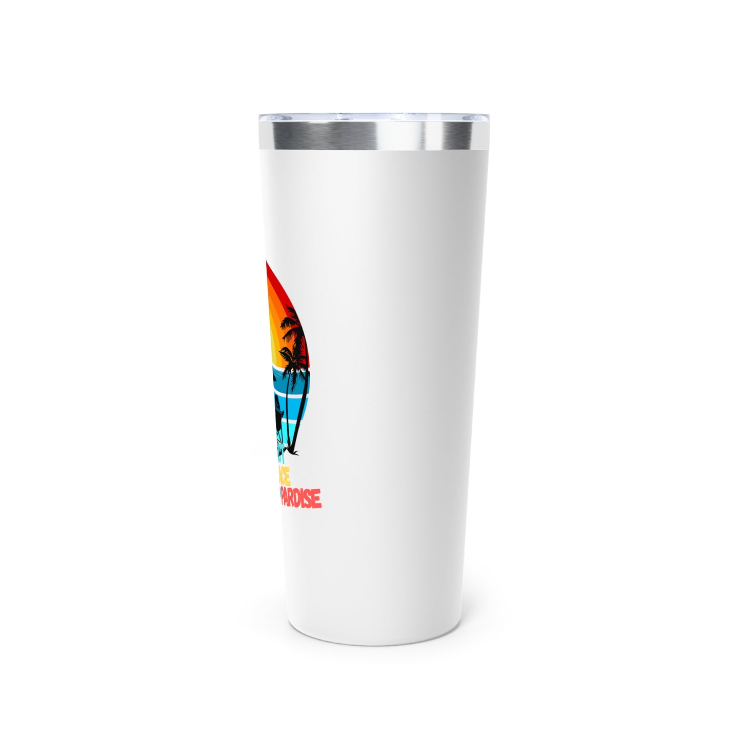 Tumbler with Beach Sunset Design, Perfect Peace in Paradise Travel Mug, Vacation Gift, Insulated Cup for Summer, Beach Lover Tumbler, [...]