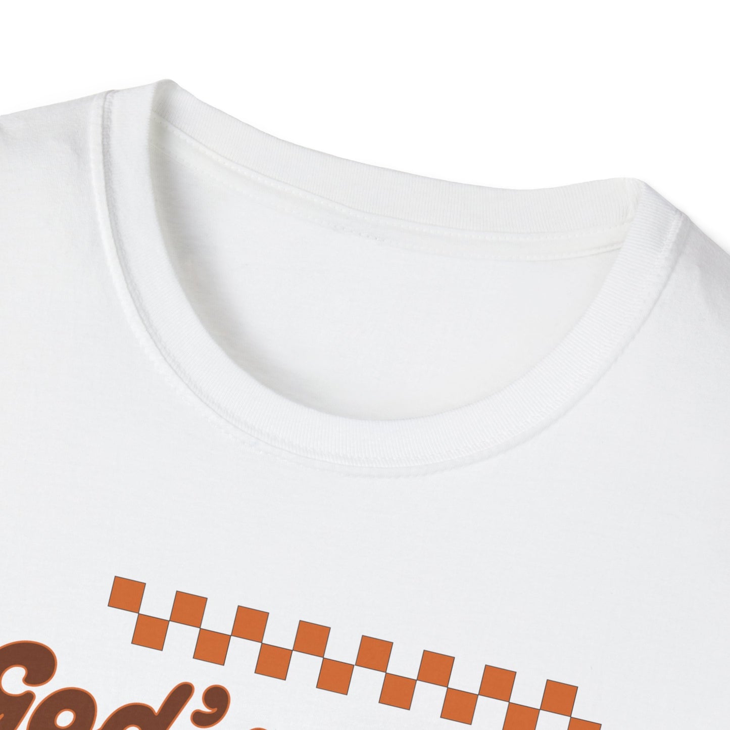 God's Special Blend Unisex Softstyle T-Shirt, Retro Coffee Tee, Fun Gift for Baristas, Casual Wear, Ideal for Birthdays