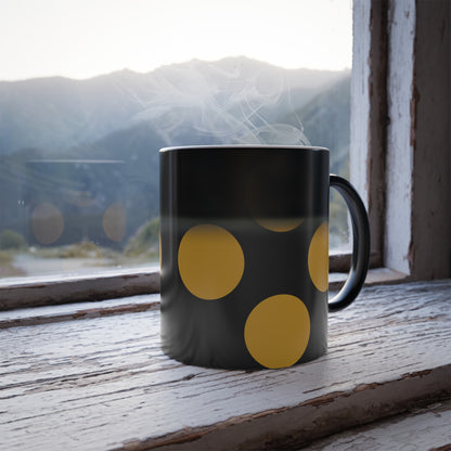Color Morphing Mug - 11oz Polka Dot Design for Cozy Moments