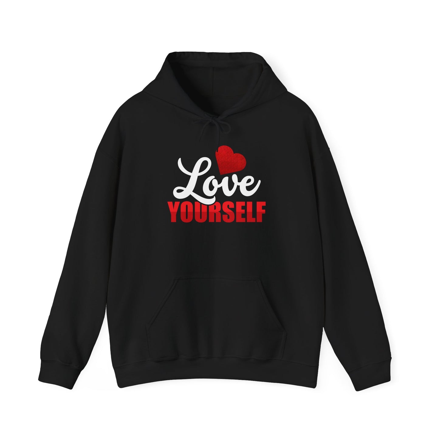 Love Yourself Unisex Hooded Sweatshirt