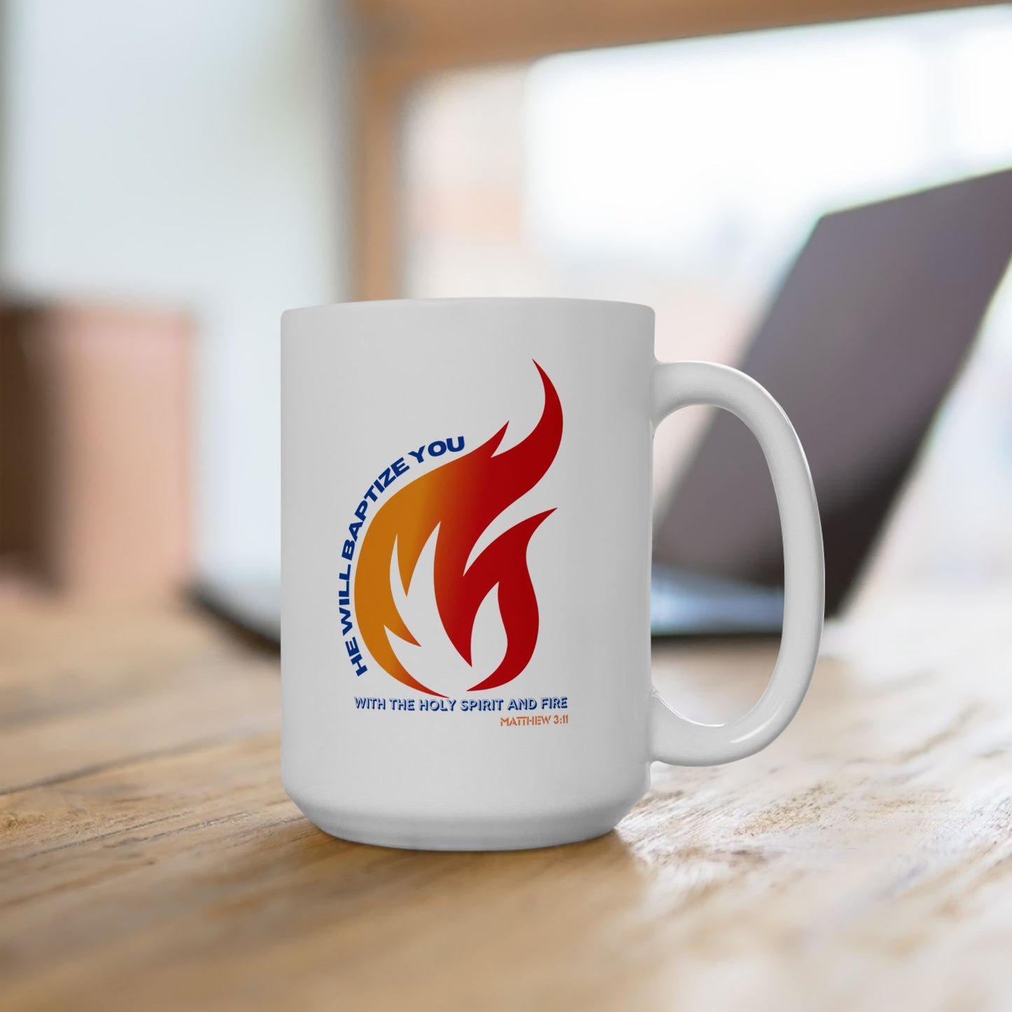 White Inspirational Ceramic Mug – 11oz & 15oz | Motivational Design for Daily Motivation