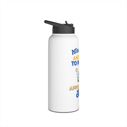 Anointed to Preach, Appointed to Serve Stainless Steel Water Bottle