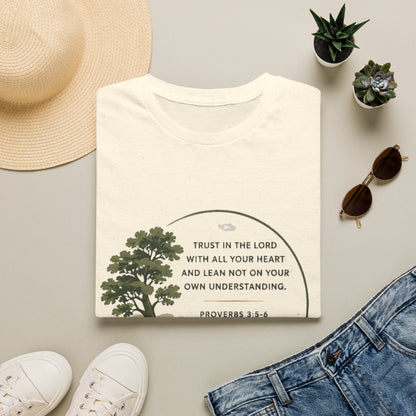 Resilience Bible Verse T‑Shirt — Proverbs 3:5-6 Inspirational Faith Tee