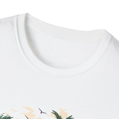 Tropical Peace T-Shirt, Casual Tee, Summer Vibes Shirt, Relaxing Island Top, Perfect for Vacations, Gifts for Beach Lovers