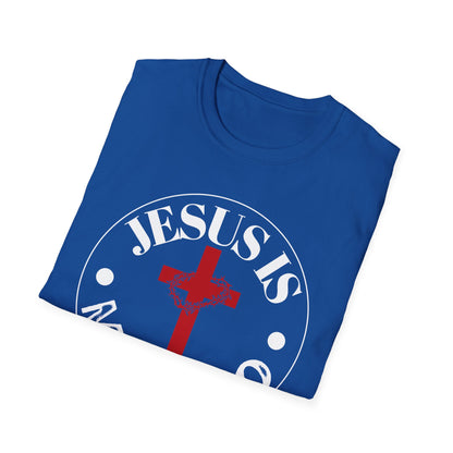 'Jesus is My Hero' Faith-Inspired Unisex Softstyle T-Shirt