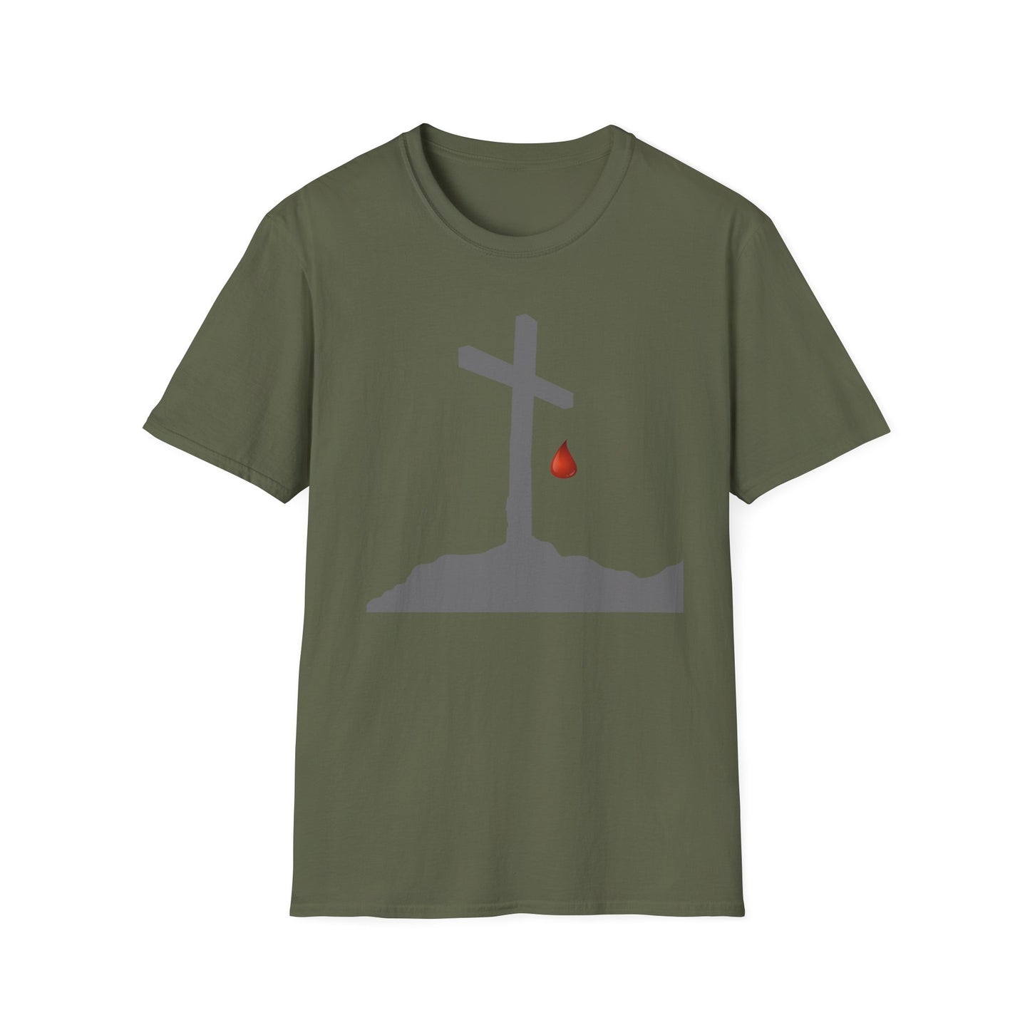 'The Blood' Faith-Inspired Unisex Softstyle T-Shirt