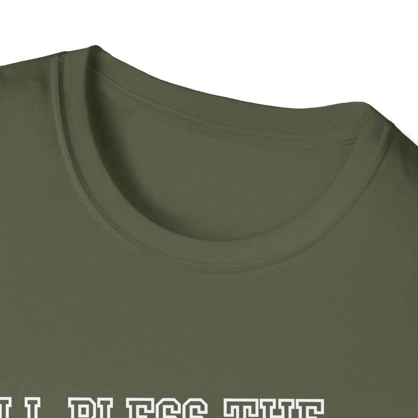 'I Will Bless The Lord' Psalm 34:1 - Inspirational Unisex T-Shirt