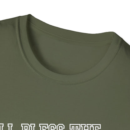 'I Will Bless The Lord' Psalm 34:1 - Inspirational Unisex T-Shirt