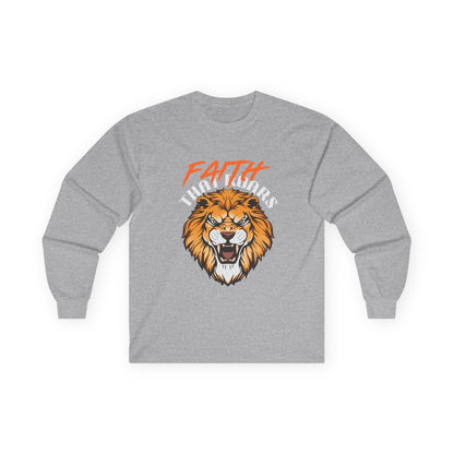 Faith That Roars Long Sleeve Tee