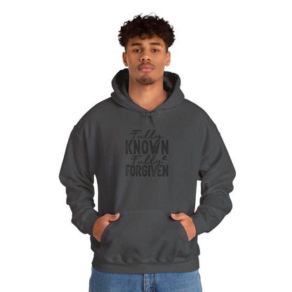 Fully Known & Forgiven Hoodie - Unisex Heavy Blend Sweatshirt