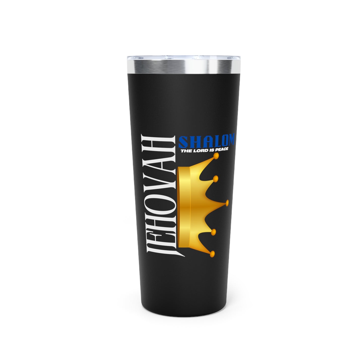 Shiloh Crown Tumbler – 22oz Insulated Copper Vacuum Travel Mug