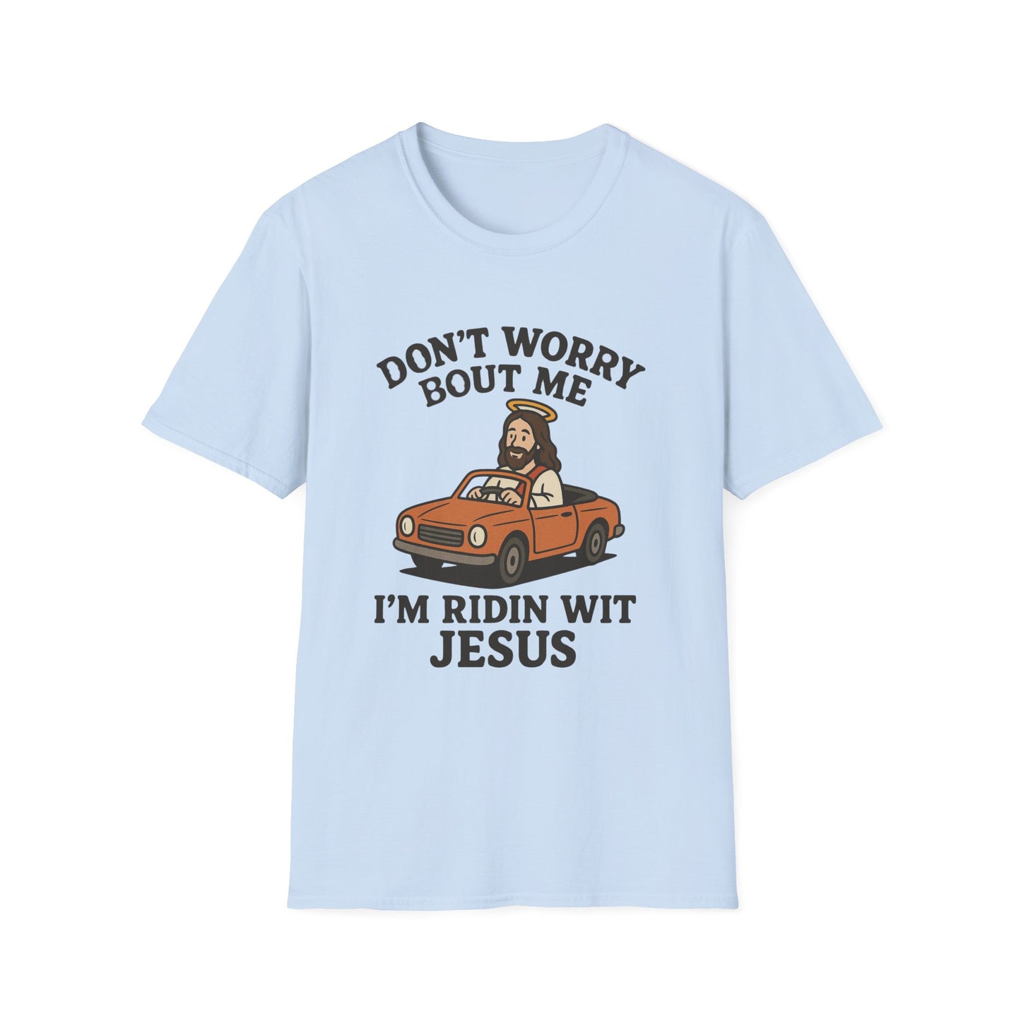 Ridin' Wit Jesus Unisex Softstyle T-Shirt