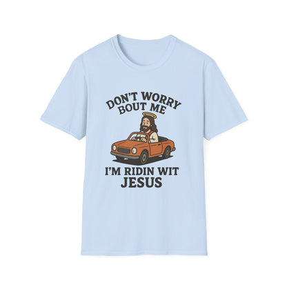 Ridin' Wit Jesus Unisex Softstyle T-Shirt