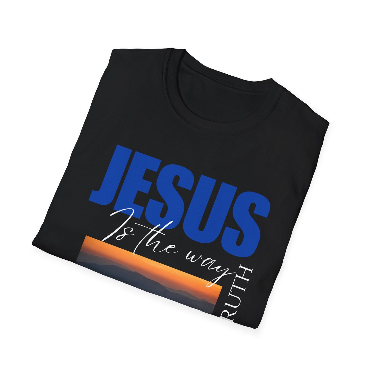 Inspirational Jesus Quote Unisex Softstyle T-Shirt