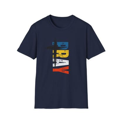 Pray Colorful T-Shirt — Religious Faith Graphic Tee