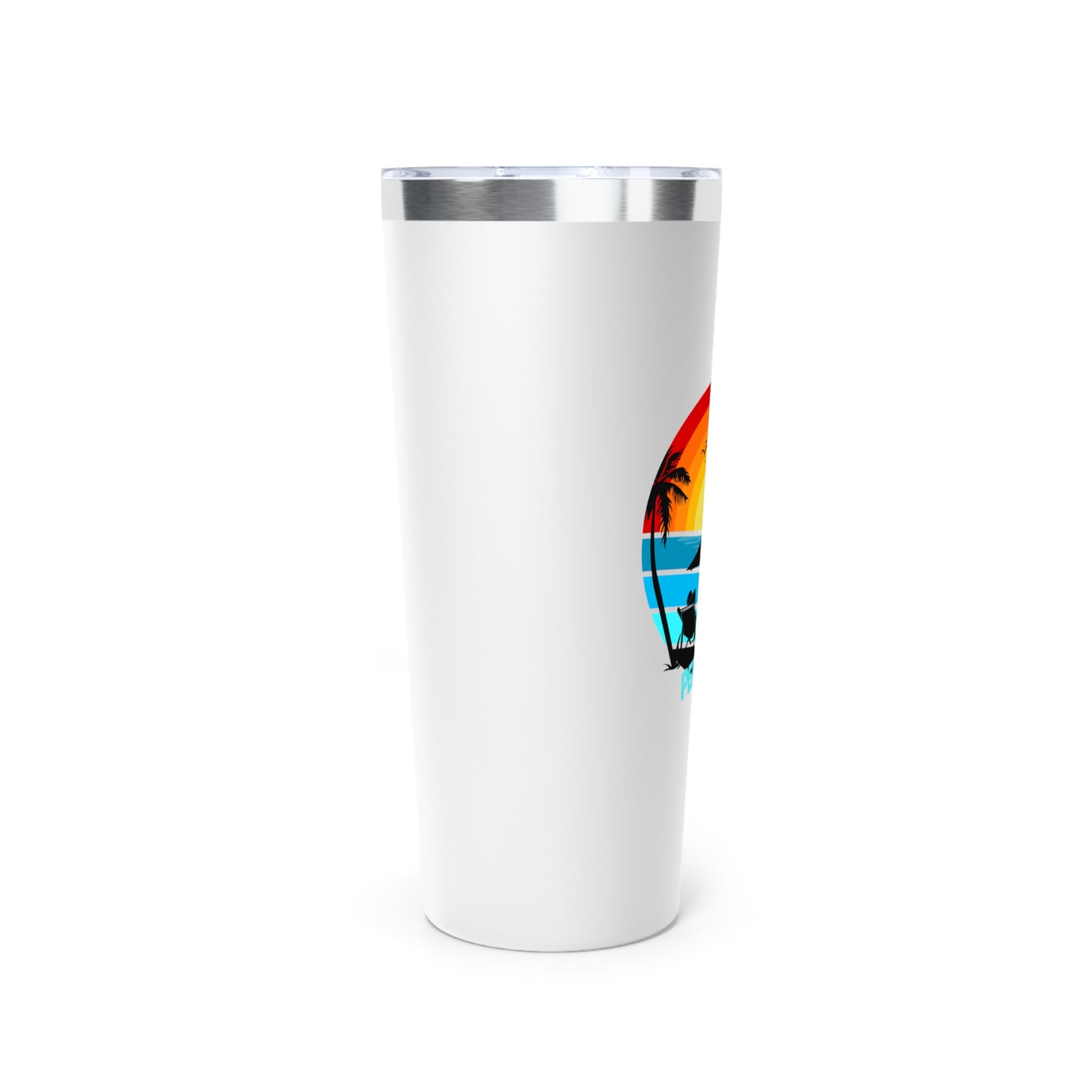 Tumbler with Beach Sunset Design, Perfect Peace in Paradise Travel Mug, Vacation Gift, Insulated Cup for Summer, Beach Lover Tumbler, [...]